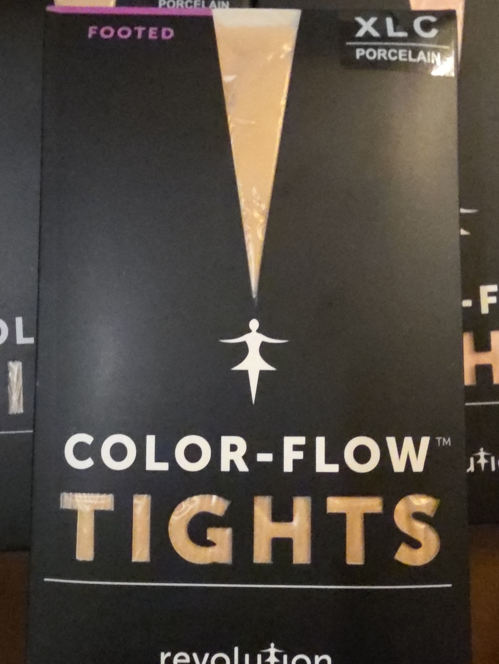 Revolution Color-Flow Tights in Porcelain (Cream)